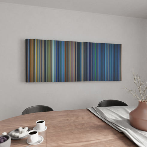 Kitchen with Armageddon Frome on the wall