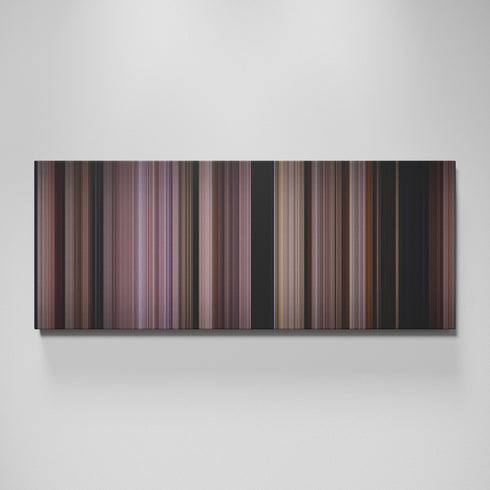 Uncle Buck movie canvas wall art - color palette print