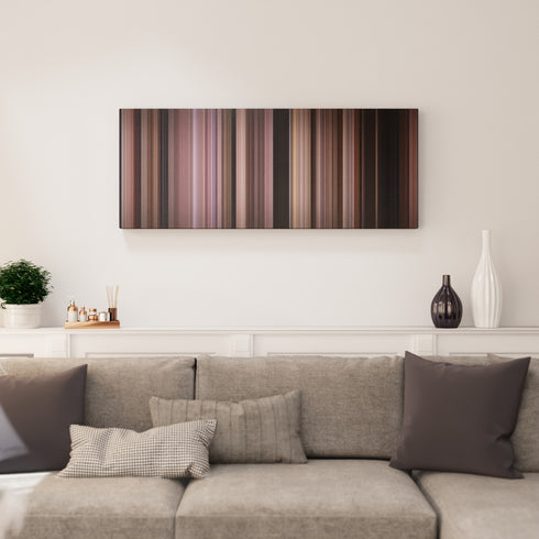 Living room interior with Uncle Buck Frome on the wall