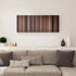 High Fidelity canvas print in living room - film wall decor