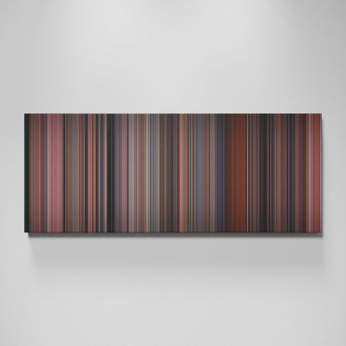 Home Alone movie canvas wall art - color palette print