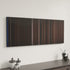 Clue canvas art in modern interior - movie color palette