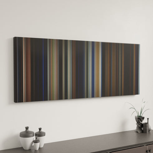 A Nightmare on Elm Street canvas art in modern interior - movie color palette