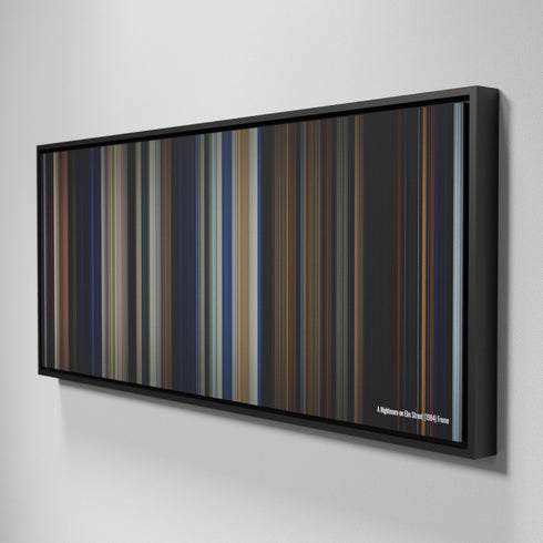 A Nightmare on Elm Street movie canvas art - framed wall print