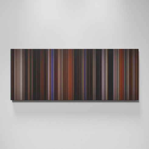 The Perks of Being a Wallflower movie canvas wall art - color palette print