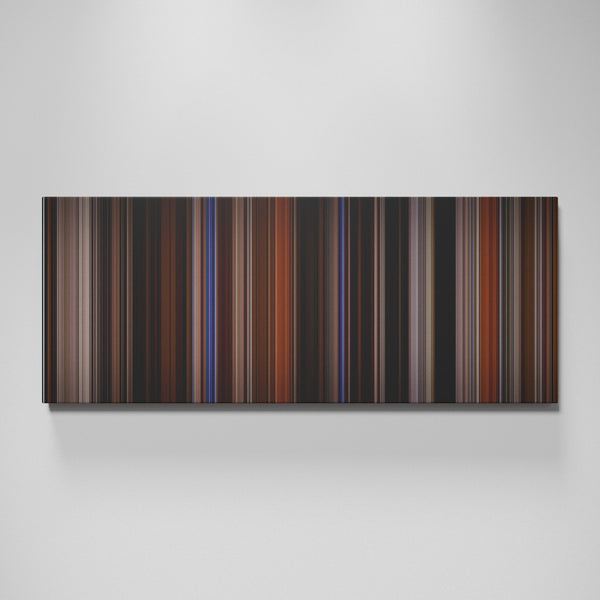 The Perks of Being a Wallflower movie canvas wall art - color palette print