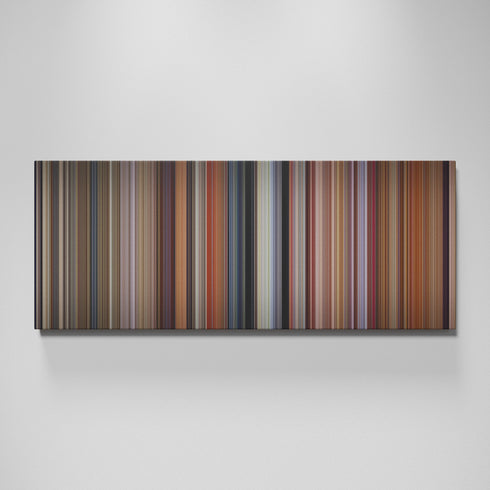 Dumb and Dumber movie canvas wall art - color palette print