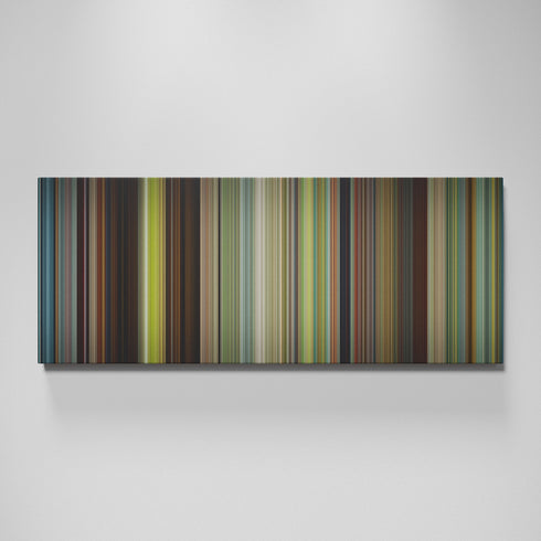 All the Bright Places movie canvas wall art - color palette print