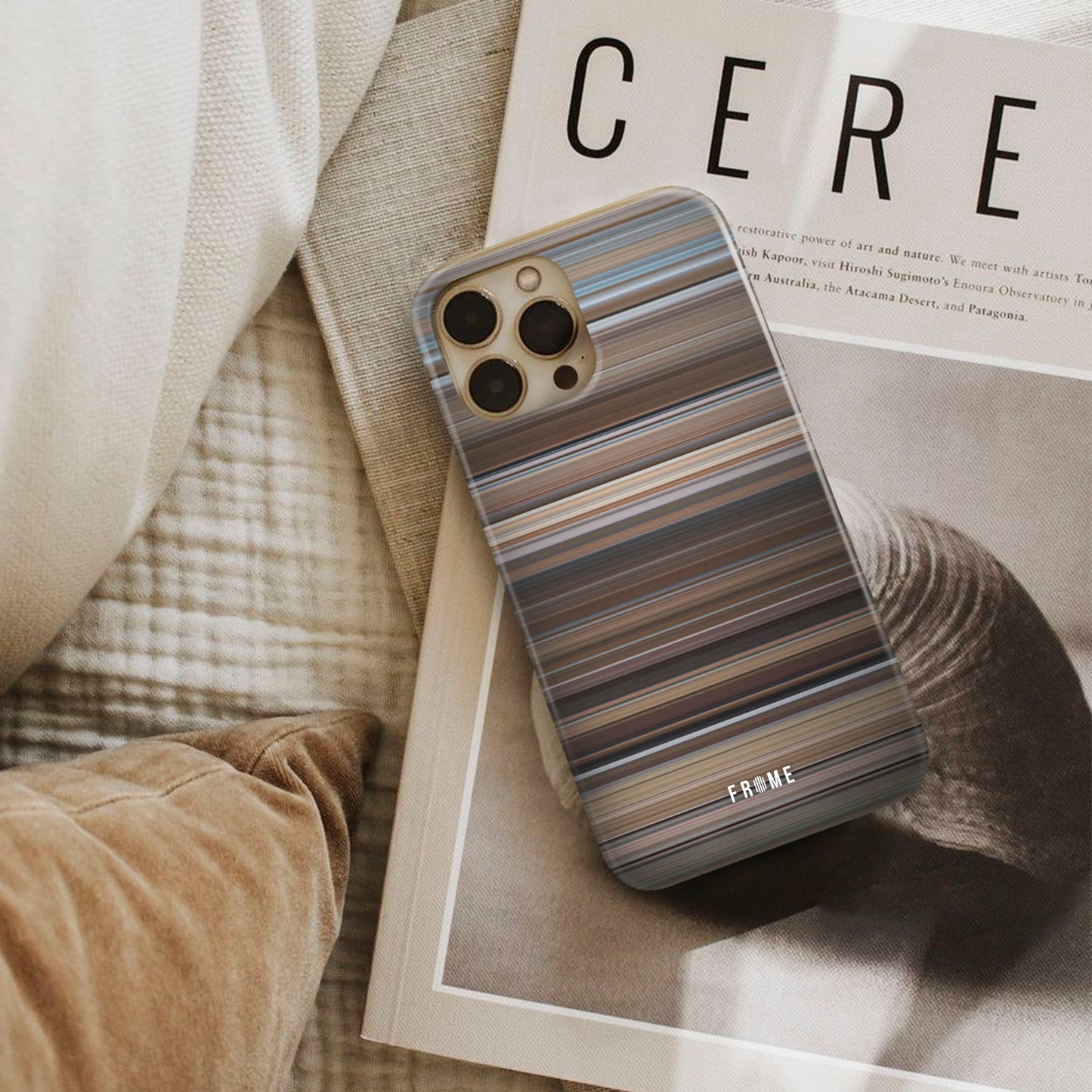 you've got mail Frome phone case next to interior items