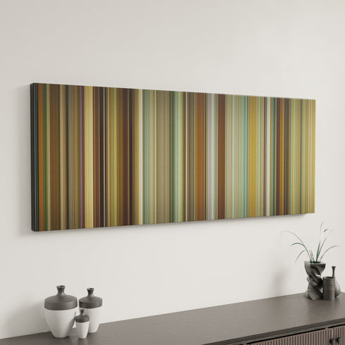 Bridget Jones's Diary canvas art in modern interior - movie color palette