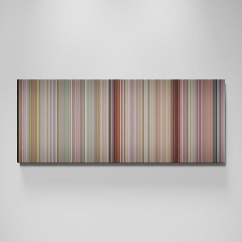 Bend It Like Beckham movie canvas wall art - color palette print