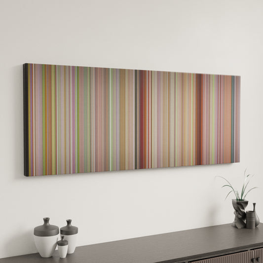 Minimal interior design with Bend It Like Beckham Frome on the wall