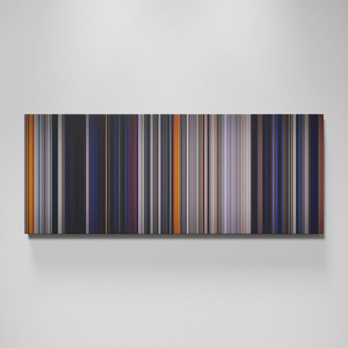 The Outsiders movie canvas wall art - color palette print