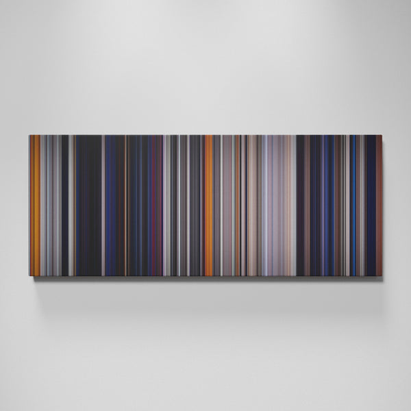 The Outsiders movie canvas wall art - color palette print