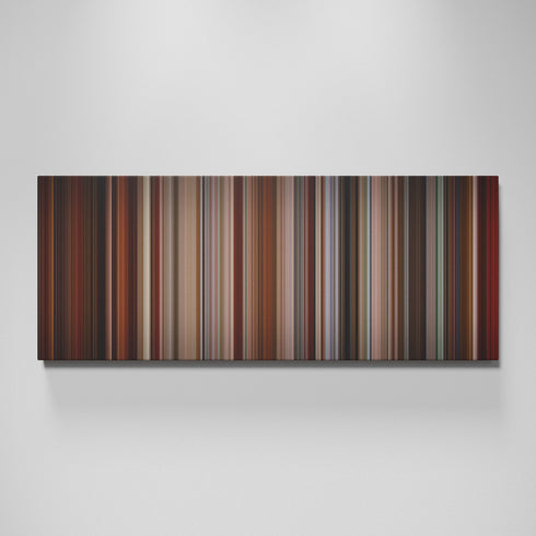 Uptown Girls movie canvas wall art - color palette print