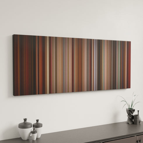 Uptown Girls canvas art in modern interior - movie color palette
