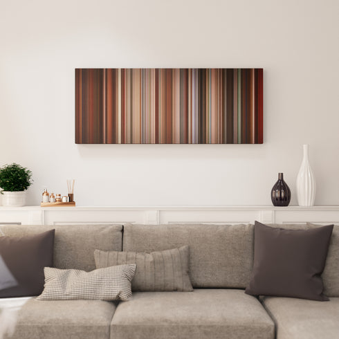 Uptown Girls canvas print in living room - film wall decor