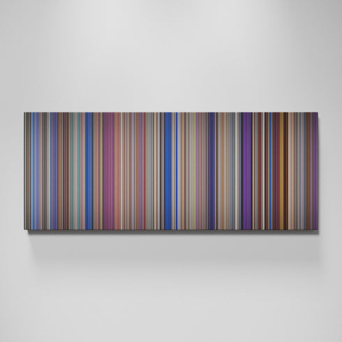One Direction: This Is Us movie canvas wall art - color palette print