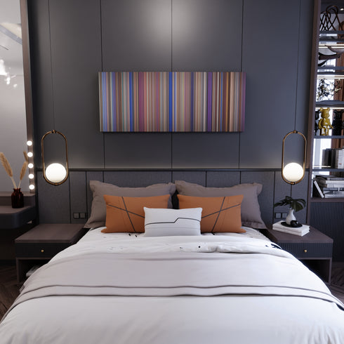 One Direction: This Is Us movie canvas in bedroom - wall art display