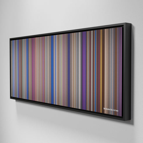 Side view of Framed Buff's of One Direction: This Is Us Frome on the wall