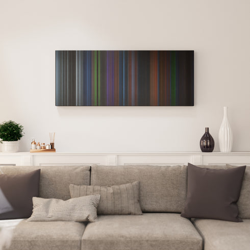 Corpse Bride canvas print in living room - film wall decor