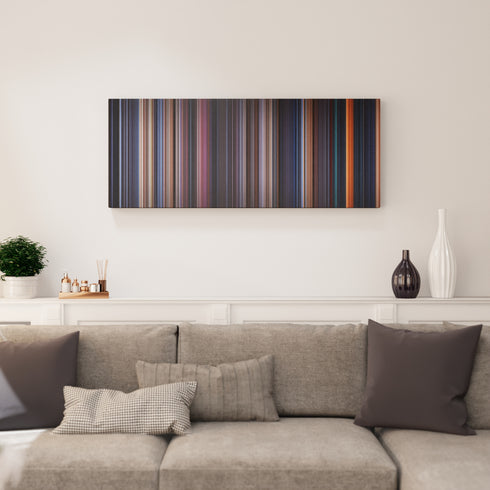 The Terminator canvas print in living room - film wall decor