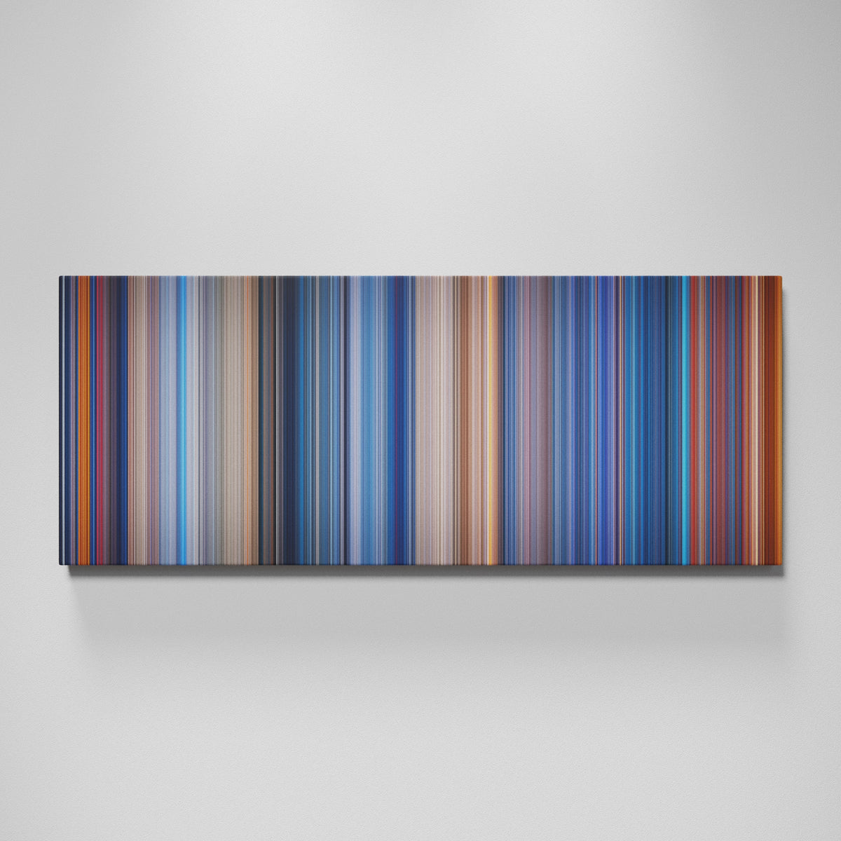 Terminator 2: Judgment Day movie canvas wall art - color palette print