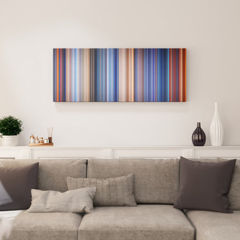 Living room interior with Terminator 2: Judgment Day Frome on the wall