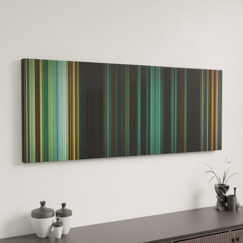 Minimal interior design with Wonder Woman Frome on the wall