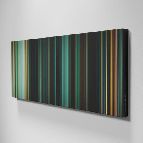 Side view of Buff's of Wonder Woman Frome on the wall