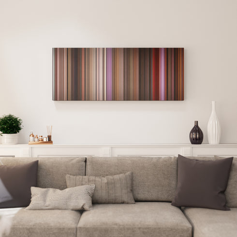 Living room interior with Singin' in the Rain Frome on the wall