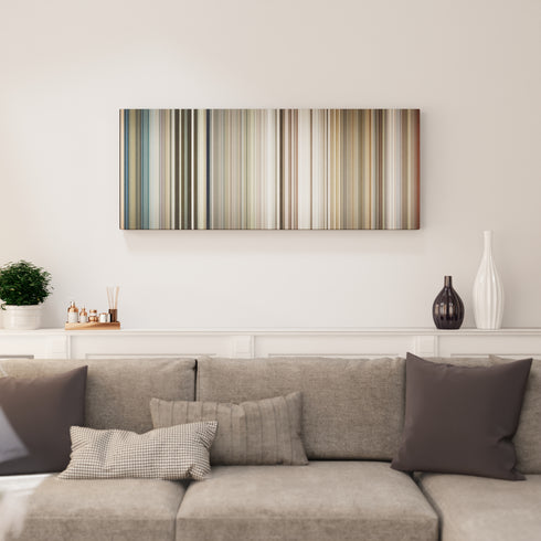 Living room interior with A Few Good Men Frome on the wall