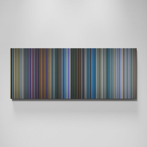 Pokémon Detective Pikachu movie canvas wall art - color palette print