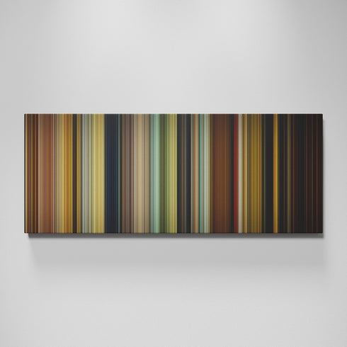 Apocalypse Now movie canvas wall art - color palette print