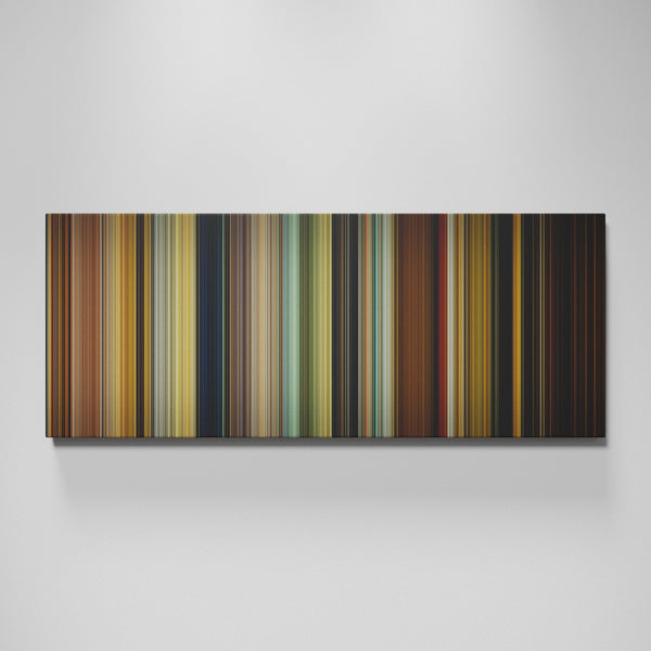 Apocalypse Now movie canvas wall art - color palette print