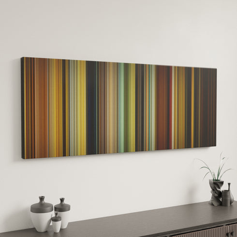Apocalypse Now canvas art in modern interior - movie color palette