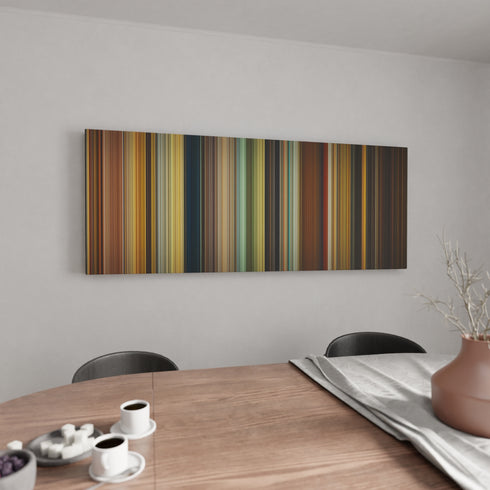 Kitchen with Apocalypse Now Frome on the wall