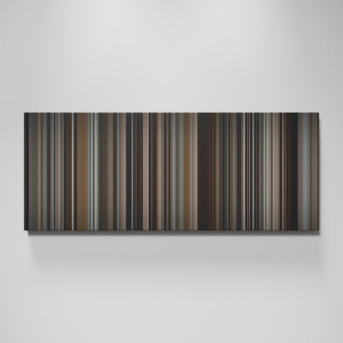 Tinker Tailor Soldier Spy movie canvas wall art - color palette print