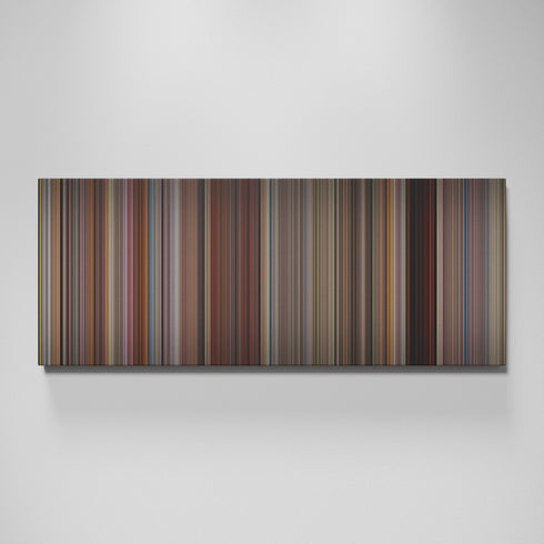 Matilda movie canvas wall art - color palette print