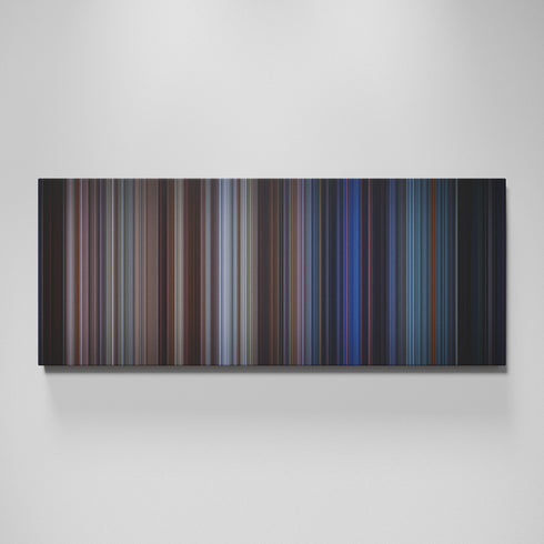 Dante's Peak movie canvas wall art - color palette print