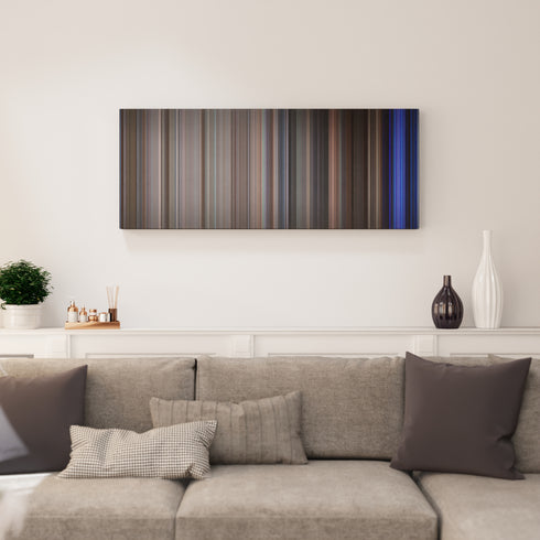 School of Rock canvas print in living room - film wall decor