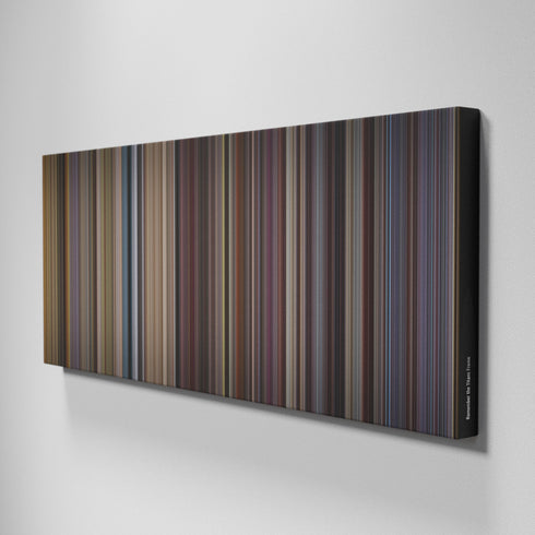 Side view of Buff's of Remember the Titans Frome on the wall