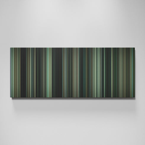 Source Code movie canvas wall art - color palette print
