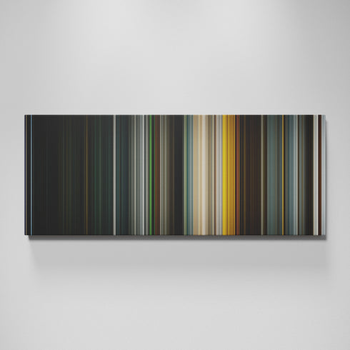 Snowpiercer movie canvas wall art - color palette print