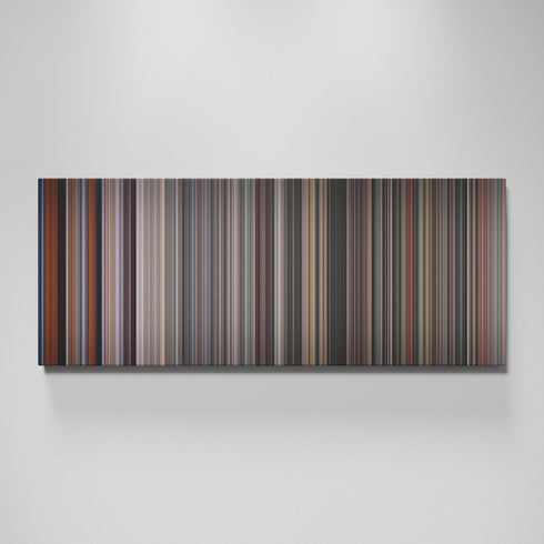 Apollo 13 movie canvas wall art - color palette print