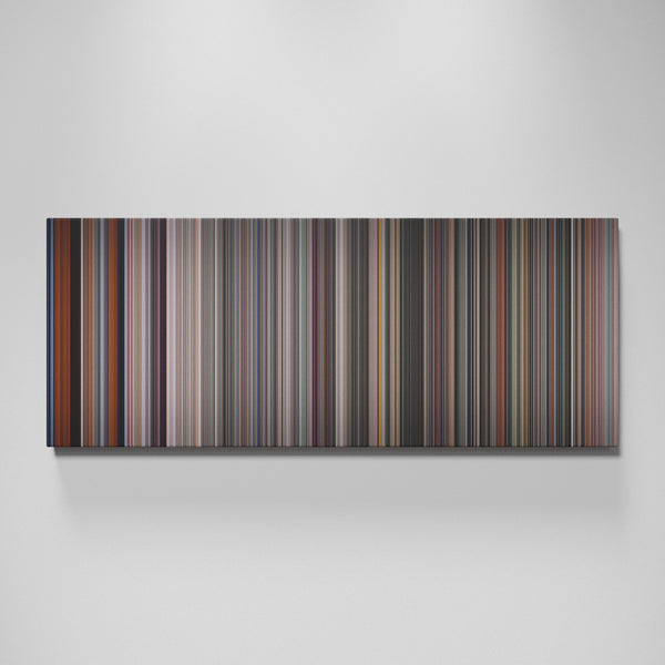 Apollo 13 movie canvas wall art - color palette print