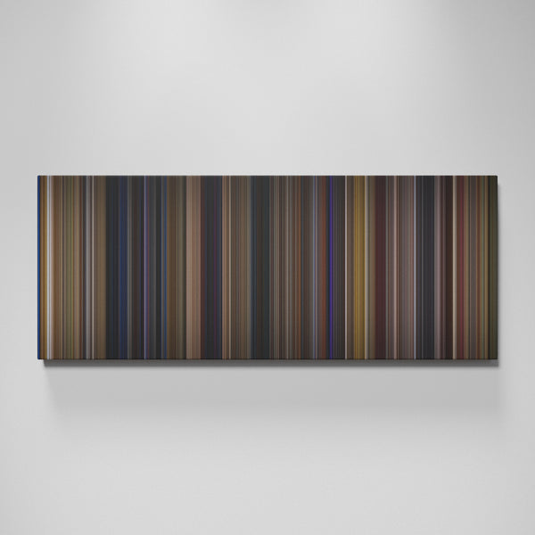 Almost Famous movie canvas wall art - color palette print