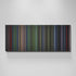 Predator movie canvas wall art - color palette print