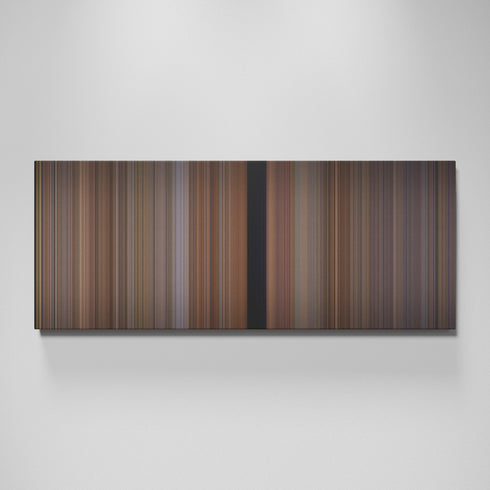 Friends: The One Where No One's Ready movie canvas wall art - color palette print