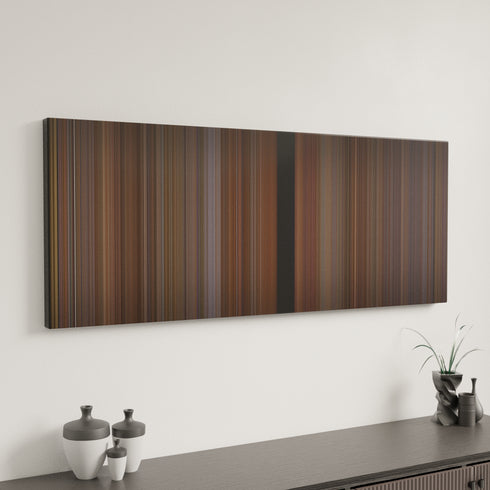 Friends: The One Where No One's Ready canvas art in modern interior - movie color palette